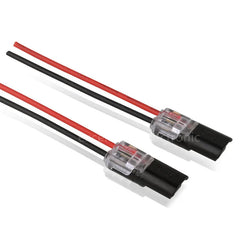 YICKYUE  -  10/20/50/100pcs 2p Spring Connector with No Welding No Screws Quick Connector Cable Clamp 2 Way Easy Fit for Led Strip