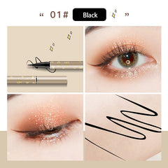 Silky Smooth Colorful Eyeliner Pencil Matte Waterproof Anti-sweat Eyeliner Pen Long Lasting Liquid Eye Liner Csmetics for Women