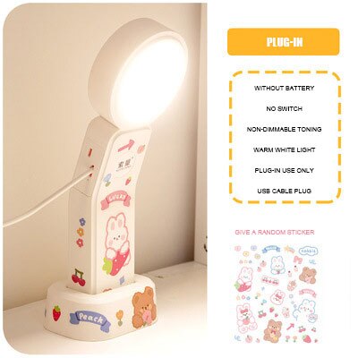 W&G Ins Night Light Body Induction Eye Protection Table Lamp Study LED Light Anti-myopia Desk Lamp Students Bedroom Night Light