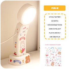 W&G Ins Night Light Body Induction Eye Protection Table Lamp Study LED Light Anti-myopia Desk Lamp Students Bedroom Night Light