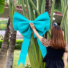 YICKYUE  -  DIY Christmas Decoration Big Bow EVA Foam Belt Shop Display Wedding Birthday Party Festivity Occasion Decoration Giant Bow