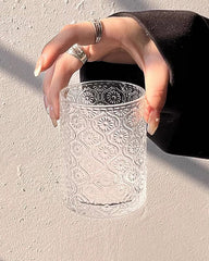 Begonia Pattern Glass