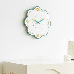 Yickyue Nordic Funny Wall Clocks Stylish Painting Colorful Aesthetic Clock Wall Art Deco Modern Cute Minimalistic Quiet Saat Home Design