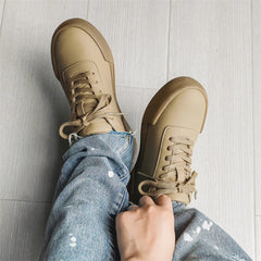 YICKYUE  -  Men's Low Top Sneakers Lightweight Non-Slip Comfort Causal Walking Shoes for Male