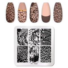 PICT YOU Nail Stamping Plates Christmas Pattern Nail Art Plate  Stamp Templates Printing Stencil Stainless Steel