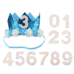 1 Set Creative Birthday Hats Birthday Party Crown Hats Photo Props for Children