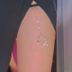 DIAMOND INITIAL LEG CHAIN