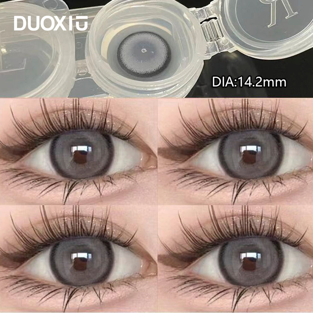 YICKYUE  -  1Pair New Colour Contacts Lenses Korea Natural Eye Lenses Blue Black Beauty Pupil Brown Eye Soft Lenses Fast Shipping