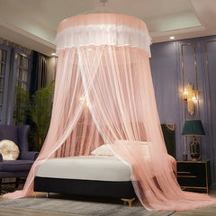 Ceiling Dome without Bracket Princess-Style Encrypted Mosquito Net Double Home 1.5/1.8 M Bed Ceiling-Free Installation