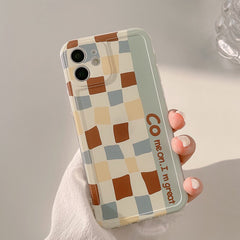 Great Chessboard cool phone case for iphone 7 x xs max x r 8 plus 12 mini 11 pro max cute shell funda conque cover