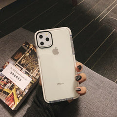 3 colors Trendy phone case silicone cover capa shell for iphone xr xs max x 11 pro max 7 8 plus 12 mini protective conque