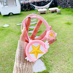 4 Piece Set Protector for iPhone / iPad 18W/20W Charger Case Protection Cover Cute Cartoon Cable Protector Data Line Accessories