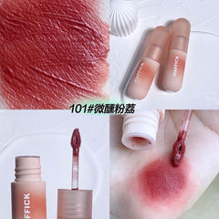 Yickyue 6 Colors Capsule Lip Mud Lip Glaze Moisturizing Lipstick Velvet Matt Mousse Lip Gloss Lasting Makeup Korean Cosmetics