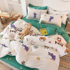 Anime Bedding Bedding Set  of Sheets Bed 90 2 People' Bed Adornment...king Bedding Set Bedspread on The Bed 220