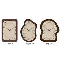 YICKYUE  -  Wall Clock Wall Decor Practical Ideal Gift Silent Elegant Decorative Clock for Bedroom Kitchen Living Room Home Office