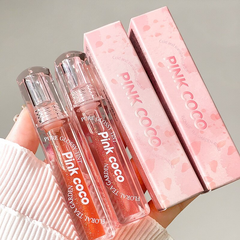 Yickyue 1pcs Shimmer Lip Gloss Crystal Jelly Lips Plumper Tint Oil Long Lasting Moisturizer Shiny Liquid Lipsticks Makeup Cosmetics