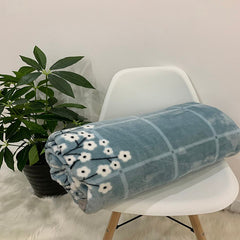 Yickyue New Spring Printed Blanket European Throws Sleeping Cover 200*230cm Home Bedding WarmFlannel Fleece Flat Sheet Velvet Textile