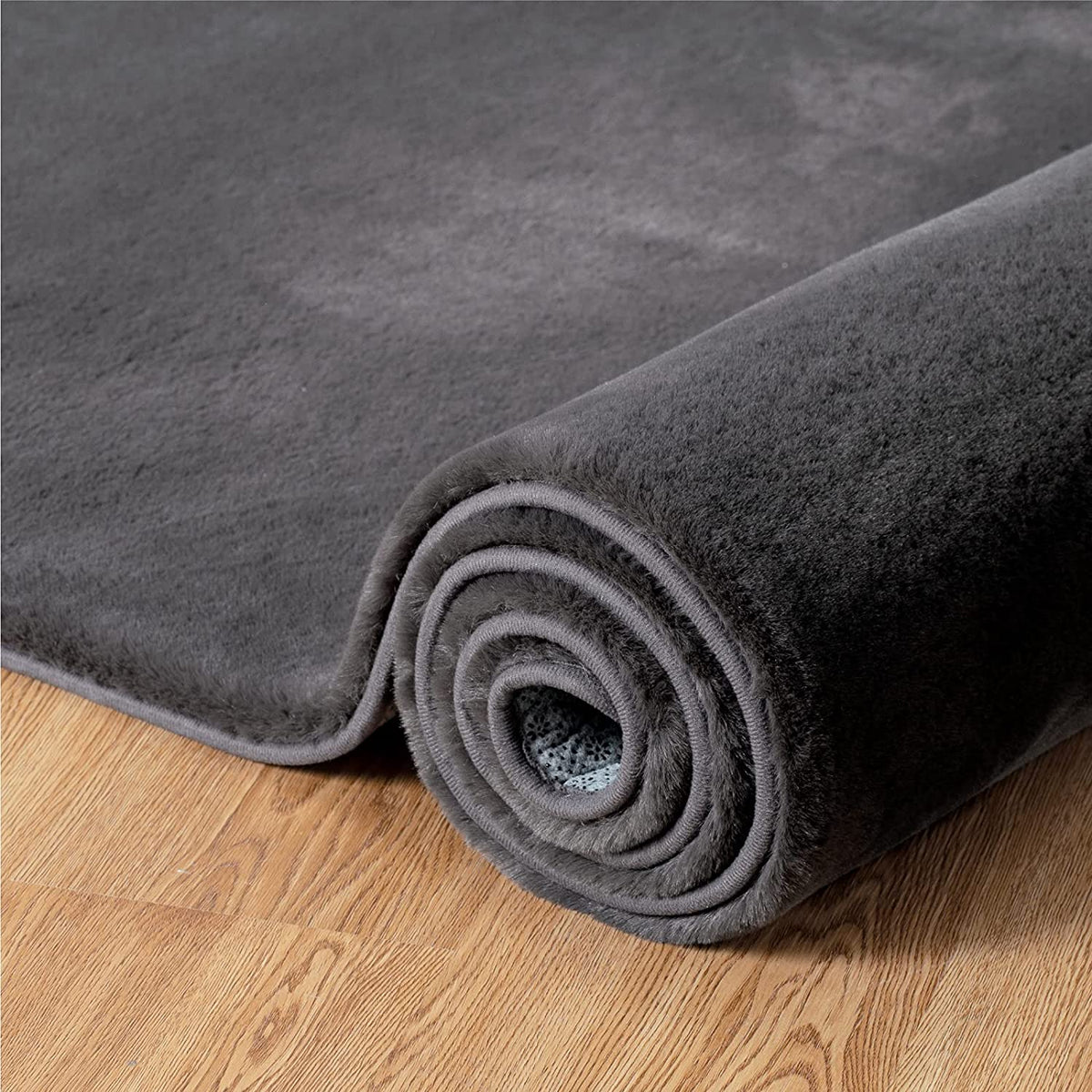 Bubble Dark Gray Small Bedroom Rug Shaggy Soft Short Pile Double Room Carpet Home Decor Warm Floor Mat Fashion Hot Salon Decor