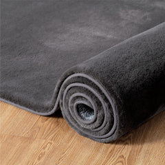 Bubble Dark Gray Small Bedroom Rug Shaggy Soft Short Pile Double Room Carpet Home Decor Warm Floor Mat Fashion Hot Salon Decor