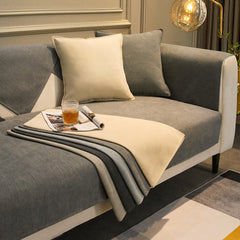High Quality Soft Sectional Sofa Covers Nordic Chenille Solid Color Sofa Towel Universal Non-slip Couch Cover for Living Room