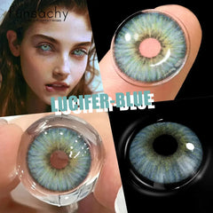 YICKYUE  -  1pair Puplis Color Contact Lenses for Eyes Natural Blue Lenses Korean Eye Lenses 14.5mm Pupils Contacts Free Shipping