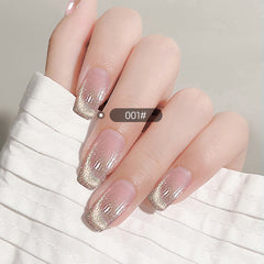YICKYUE  -  6 Color High Gloss Dream Twinkle Cat Eye Gel Nail Polish Set Nail Art Design UV Gel Glitter Color Varnish