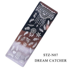Christmas Designs Nail Stamping Plates Flower Geometry Animals DIY Gel Polish Nail Art Stamp Stencil Manicure Tools Template