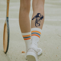 YICKYUE  -  1pc Black Waterproof Temporary Tattoo Astronaut Universe Series Fake Tattoo Arm Tatoos Body Art Cool Cartoon Tattoo Sticker