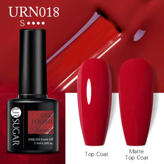 UR SUGAR 7.5ml Gel Nail Polish Semi Permanent 90 Colors Gel Polish Lamp Varnishes Soak Off Nail Art Manicure Base Top Gel