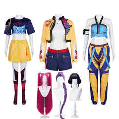 YICKYUE  Mira Zoey Rumi Cosplay Costume Wig Women Suit Halloween Carnival Party Comic-con Role Playing Outfit
