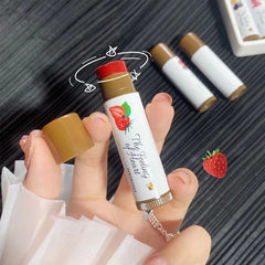 Fruity Lip Balm Moisturizing Nourishing Lip Gloss Natural Temperature Change Color Lipstick Makeup Cosmetics Women Lip Skin Care