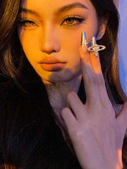 Yickyue Hand Made Saturn Laser Light Therapy Extension Nails