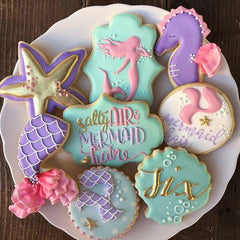 3pcs Seahorse Starfish Seashell Cookie Cutter Mold Under The Sea Mermaid Birthday Party Decoration DIY Cake Biscuit Baking Tool