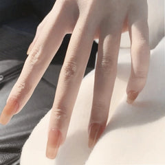 24pcs fake nails with glue designed Elegant butterfly detachable nails Manicure patch fake nail tips full cover acrylic