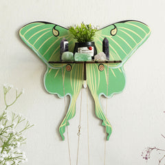 YICKYUE  -  Butterfly Wall Shelf Wooden Floating Shelves Boho Home Decoration Display Stand Room Decors Aesthetic Spring Home Decor Gifts