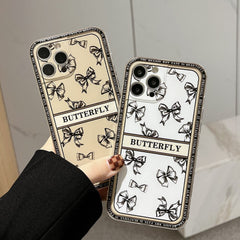 2022 Trendy butterfly classic phone case for iphone 13 12 pro max mini 11 x xr xsmax 8 7 plus cute cartoon 3d lover cover capa
