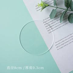 Wind Transparent Acrylic Board Photo Props Net Celebrity Ornaments Decoration Cosmetics Photography Shooting Background
