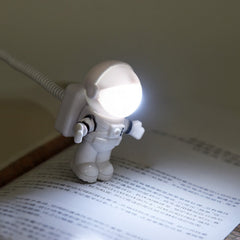 W&G Kawaii Night Light USB Plug-in Astronaut Spaceship Home Bedside Table Lamp Atmosphere Light Creative Mini Light