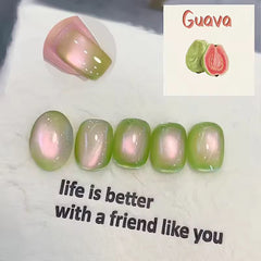 YICKYUE  -  12ML 1PCS Green Glass Bead Cat Eye Pink Nails 2025 New Whitening Popular Ice Clear Cat Eye Gel Nail Polish UV Light Nails