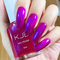 YICKYUE  -  12ml Fast Dry Nail Polish Shiny  Nail Art Lacquer KJB-13