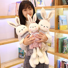 45-90cm Kawaii Dressing Rabbit Stuffed Animal Plush Toys for Baby Girls Cute Doll Kids Baby Appease Toy Birthday Gift Home Decor