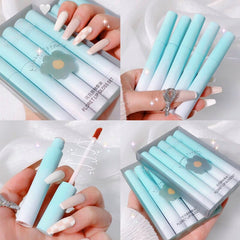 Wholesale Flower Lip Glaze Set Matte Non-Fading Lipstick Female Students Waterproof Lip Gloss Cosmetics