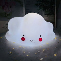 W&G Home Decor Creative Home Furnishings Night Light Moon Clouds Girl Heart Bedside Lamp Home Accessories Christmas Decorations