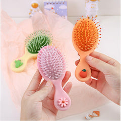 W&G Kawaii Comb Korean Mini Cartoon Air Bag Comb Ins Cute Girl Heart Air Cushion Comb Hairdressing Comb Home Decoration Prop