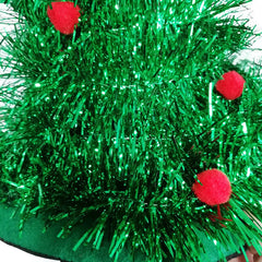 Yickyue Green Red Silver Christmas Tree Hat Merry Christmas Decorations For Home Xmas Ornaments Navidad Party Supplies Happy New Year