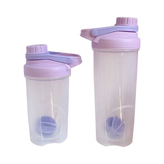 Ins Summer Large Capacity Plastic Water Cup Outdoor Sports Fitness Shaking Cup Portable Cycling Water Bottle for School Drinking