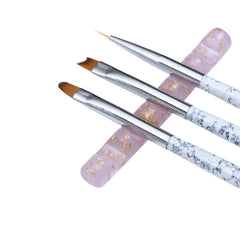 5 Grids Acrylic Clear Nail Brush Rack Shelf Painting Pen Rest Holder Stand Colorful Uv Gel Brush Display Holder Nail Art Tools