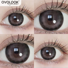 YICKYUE  -  2PCS/Pair Beauty Lenses Natural Pupil Colored Lenses for Eyes Yearly Use Comestic Contact Lenses Prescription Lenses