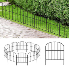 YICKYUE  Decorative Garden Fencing, Rust-Proof Wire Panels for Animal Barriers, Edge for Dogs & Flower Plants, Outdoor Backyard Arch Bord