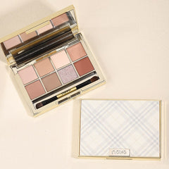Yickyue Luxurious Fashionable Diamond Eye Shadow Palette Matte Shimmer Soft Eyeshadow Powder High Pigment Waterproof Long-wearing Makeup